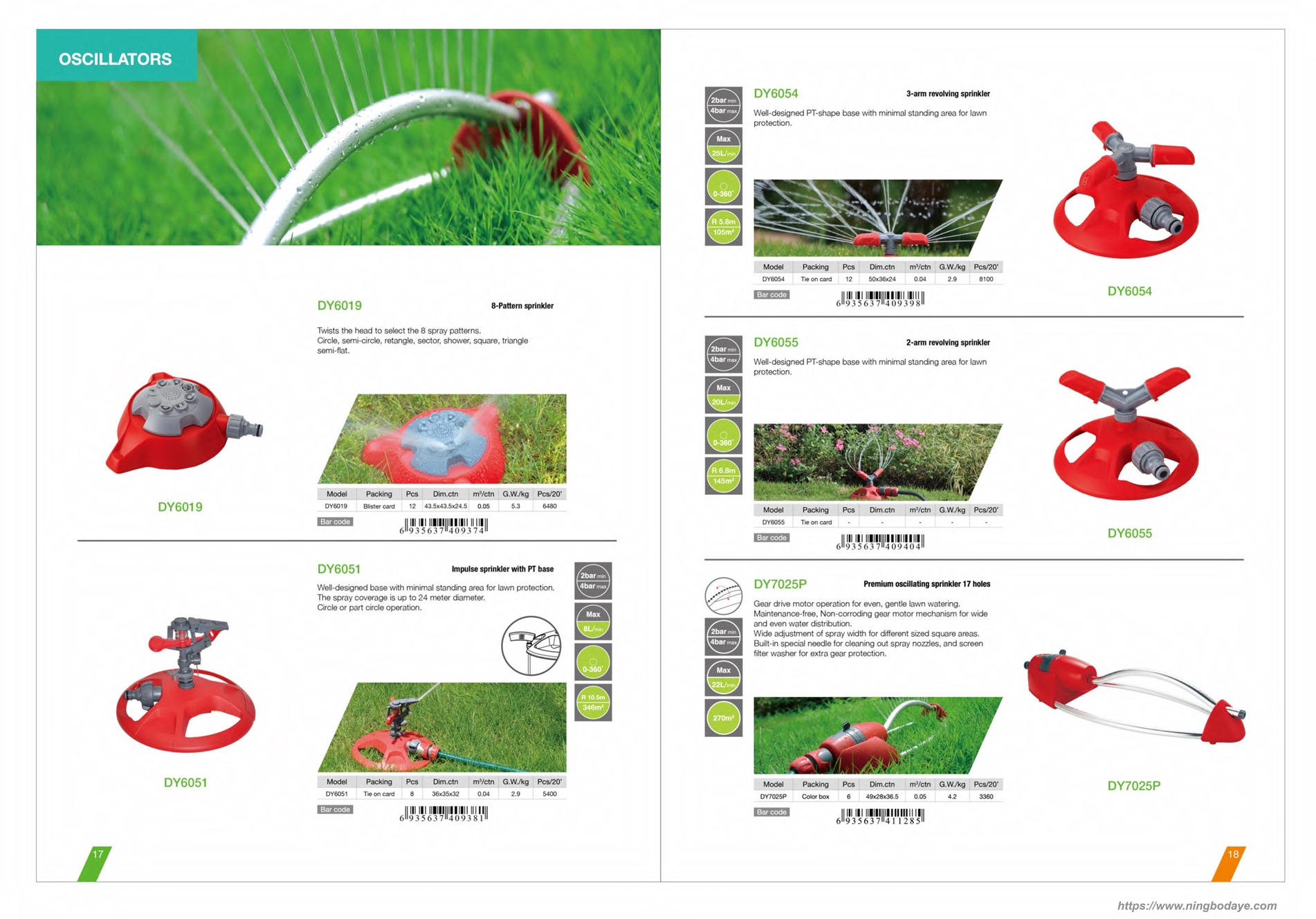 herramientas de jardín Catálogo PDF